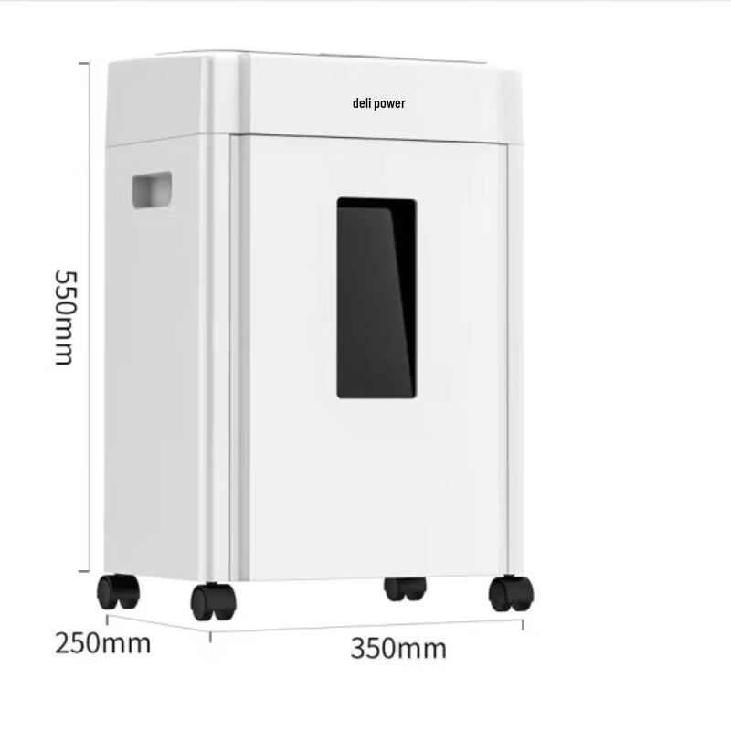 Deli Multifunction Office Paper Shredder CN plug (adapter included)