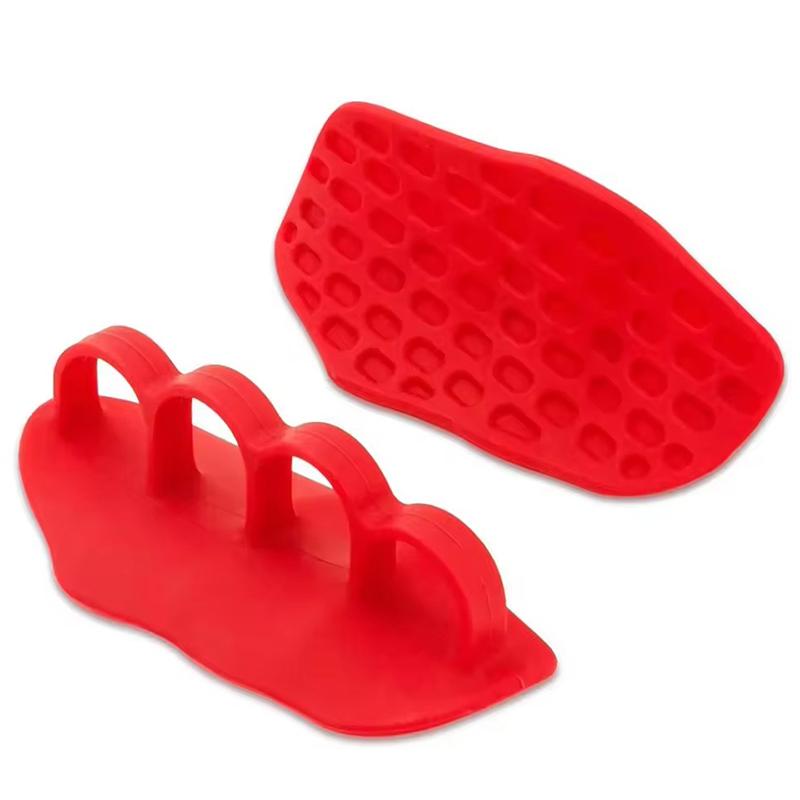 2 шт. нескользящие тренировочные ручки для мужчин и женщин, становая тяга, тяжелая атлетика, съемные ручки, расширитель пальцев, усилитель хвата