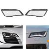 2Pcs Front Headlight Lens Cover Shell Clear For A7 S7 RS7 2012-2015