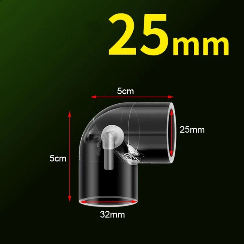 Aquarium Non-return Elbow Connector Aquarium Fish Tank Air Pump Control Valve Air Pipe Tube Accessories for Bottom Filter