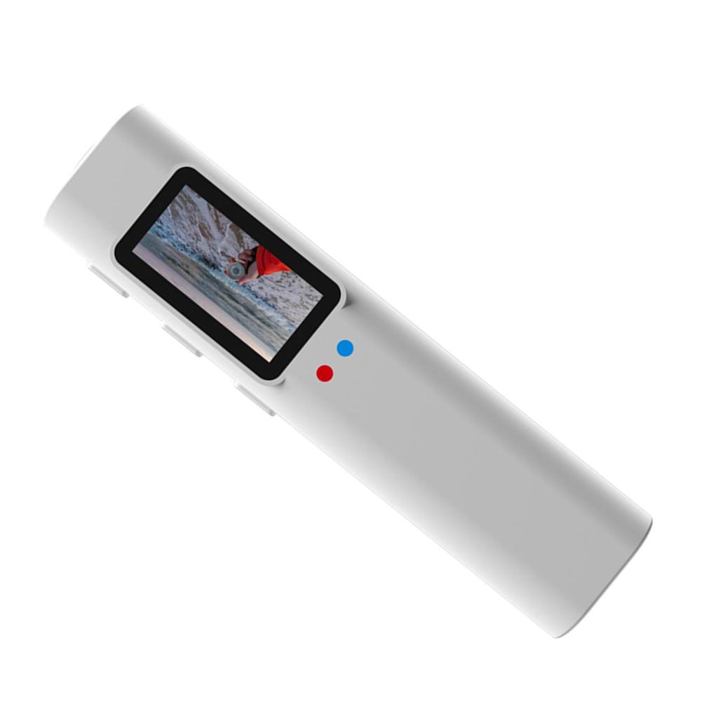 Body Mounted Camera HD 2.7K 110 Deg Wide Angle 0.96in Screen APP Viewing FPV Camera for Walking