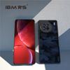 (В комплекте ремешок на запястье)Чехол IBMRS для vivo X90 Pro+, бампер, военный дизайн, твердая задняя часть, противоударный усовершенствованный защитный чехол - черный камуфляж