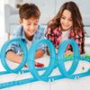 [PACZA][5] Large Glowing Car Racing Track Loops + Sports Car U826
