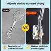 Self-Adhesive Shower Head Holder with Hooks Handheld Sprayer Support  Bathroom Accessories