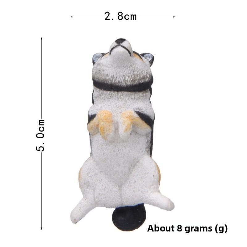 Теплый Сон Зоопарк Корги Кошка Кролик Сиба-ину Фигурка Фигурка Пейзажа