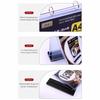 Clear PVC Poster Holder Sturdy Base Pageable Folder Convenient Menu Display Stand  Restaurant
