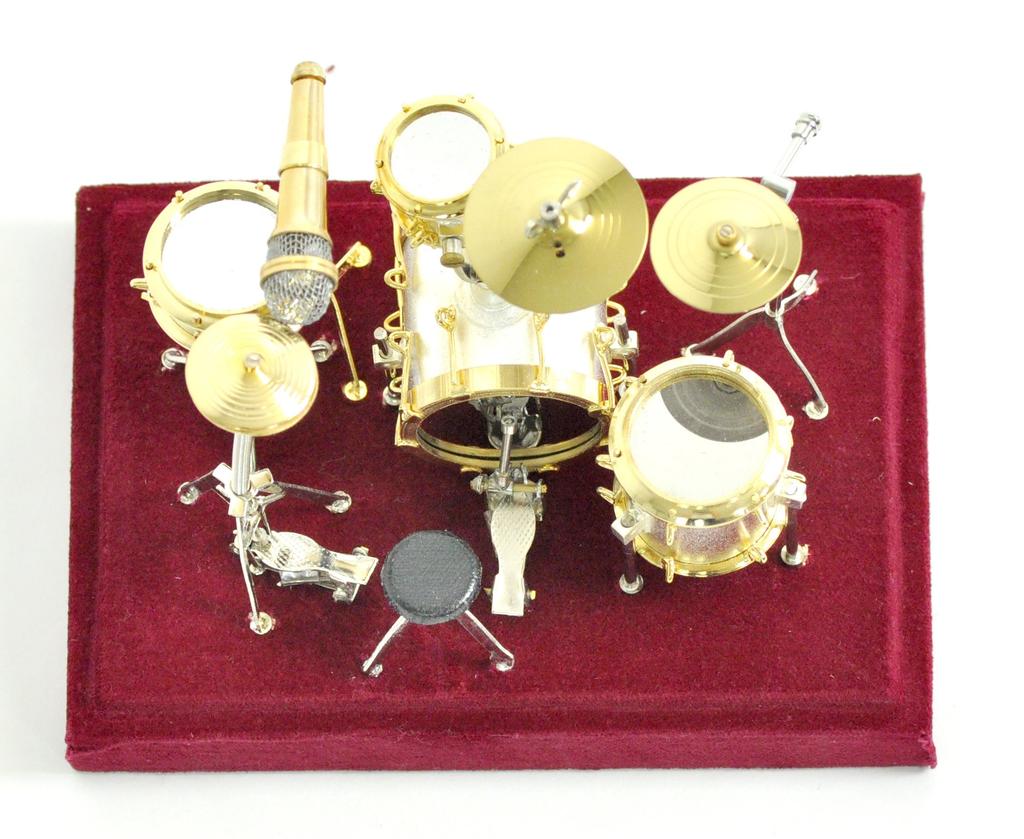 SUNRISE SOUND HOUSE Sunrise Sound House Миниатюрный музыкальный инструмент барабанная установка 1/18