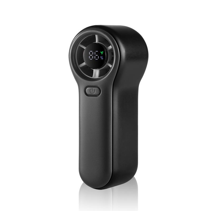 Высокоскоростной портативный вентилятор Power Bank с цифровым дисплеем и сильным ветром