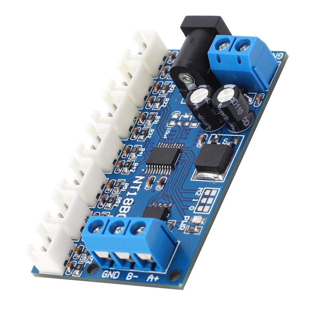 Module NT18B07 7?Channel Board RS485 for Temperature Snesor Paperless Recorder PLC 6?24V