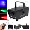 Fog/Smoke Machine W/ Remote RGB LED DJ Thrower DJ Party Family Ball Leisure Parties Light 500W Smoke Thrower