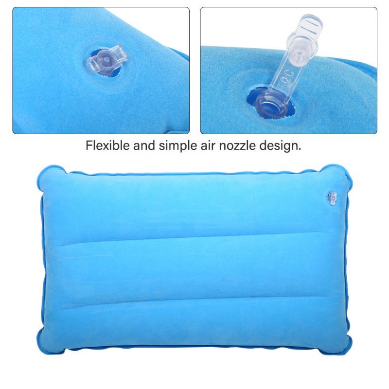 2 цвета на открытом воздухе портативная складная повседневная надувная подушка для кемпинга, скалолазания, пешего туризма