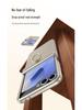 Всесторонний защитный чехол для шарнира Samsung ZFlip6/5 с держателем-кольцом и пленкой