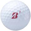BRIDGESTONE TOUR B JGR 2025 Golf Multicolor Pack 3 Pearl 2 2 Pearl 2 Matte J5ZX Balls, 12-Ball (3 White, White, Yellow, Pink, Red)