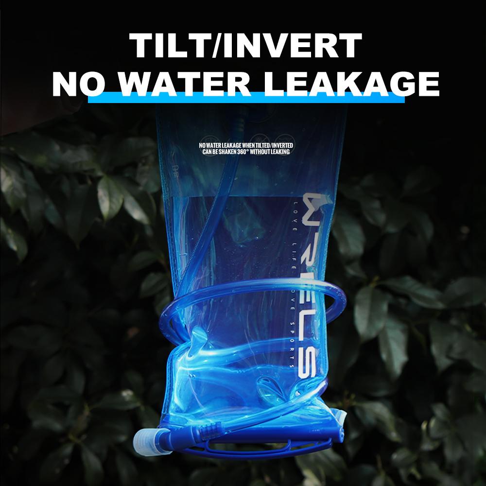 WRELS Water Bladder Water Reservoir Hydration Pack Storage Bag - 1L 1.5L 2L 3L Running Hydration Vest Backpack