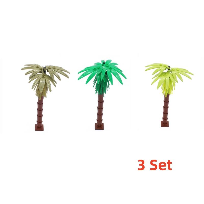 Buildings Blocks Tree Flower Sets City Plant Garden Bonsai Forest Natural City Street View Park Jungle MOC Model Toys For Kids