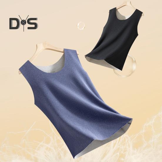 Мужской терможилет, бесшовный пошив, высокоэластичный, технология шлифования DE Velvet, майки с генерацией тепла