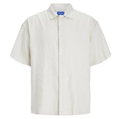 Jack & Jones Faro Linen Oversized рубашка с коротким рукавом
