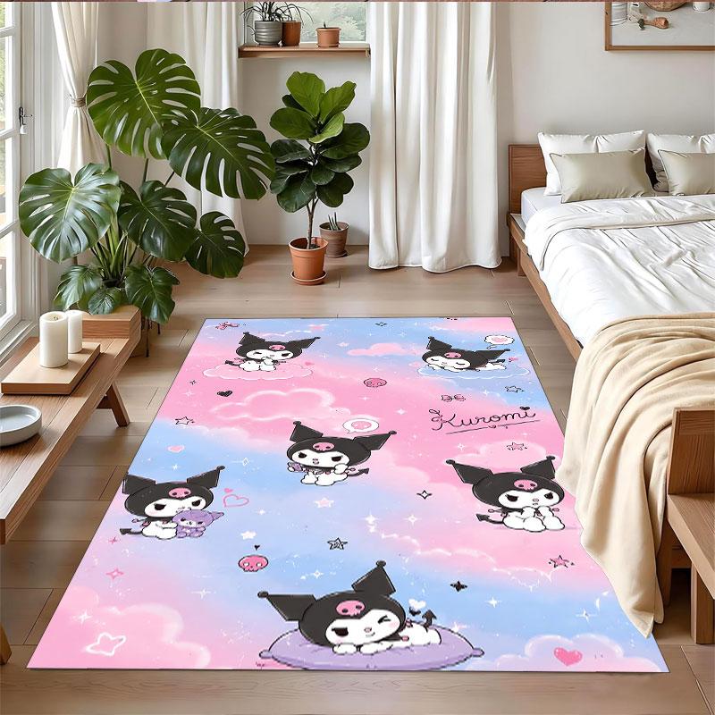 Crystal Velvet Rug Soft Non Slip Indoor Floor Mat Home DecorKuromi