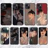 Painter Anime the Night Phone Case For iPhone 11 12 Mini 13 Pro XS Max X 8 7 6s Plus 5 SE XR Shell