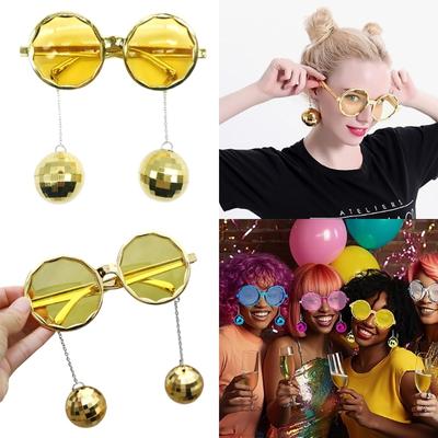 Солнцезащитные очки DiscoHippie, винтажные круглые солнцезащитные очки в стиле 70-х, 80-х годов, очки для мужчин и женщин, костюмы, подарки для вечеринок