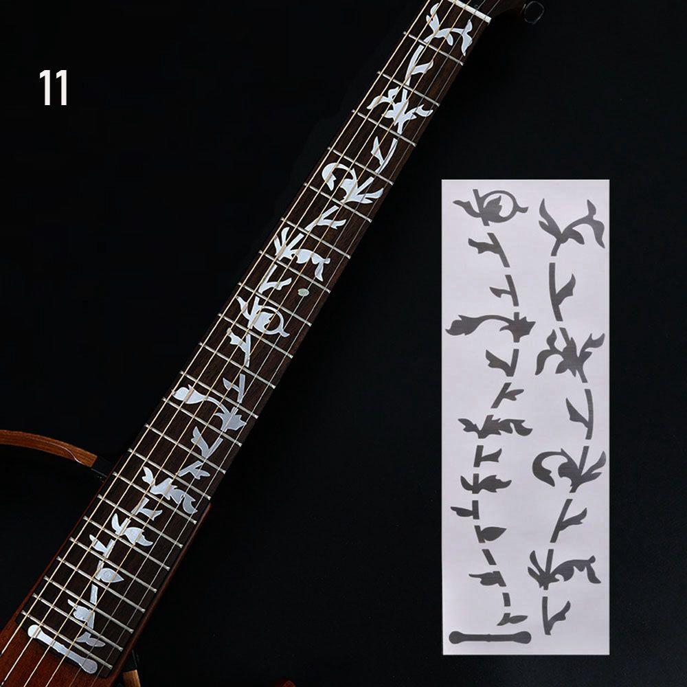 Decorations Ultra Thin Stickers Guitarra Accessories Fretboard Sticker Cross Inlay Decals