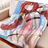 Cartoon Zenless Zone Zero Ukinami Yuzuha Flannel Blanket Cover Warmth Soft Anime Blanket Multifunctional Universal Blankets