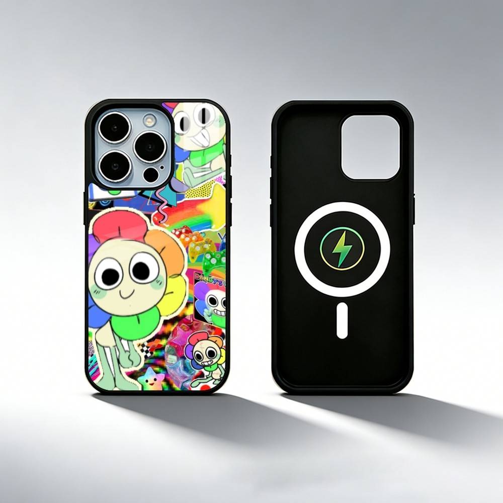 D-Dandy World Чехол для телефона для iPhone 17, 16, 15, 14, 13, 12, 11 Plus, Pro Max Магнитный для Magsafe Беспроводной зарядки