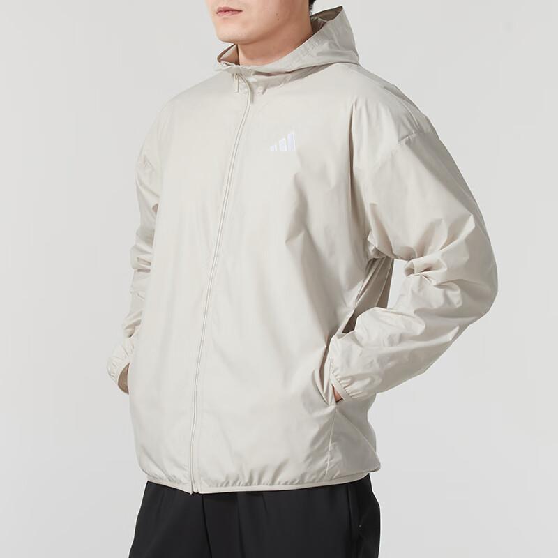 Adidas Тренировочная Удобная Дышащая Куртка Мужская Куртка Серая IM7849