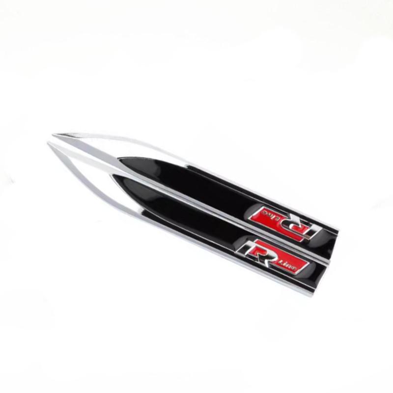 2 шт. наклейка на боковое крыло автомобиля, эмблема, наклейка для GOLF 5 6 7 MK7 MK4 MK5 MK6 Magotan B8 Passat Polo Jetta, аксессуары для логотипа