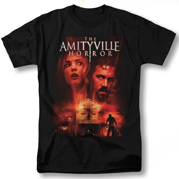 The Amityville Horror Shirt Classic Horror Movie Vintage Graphic Design TShirt