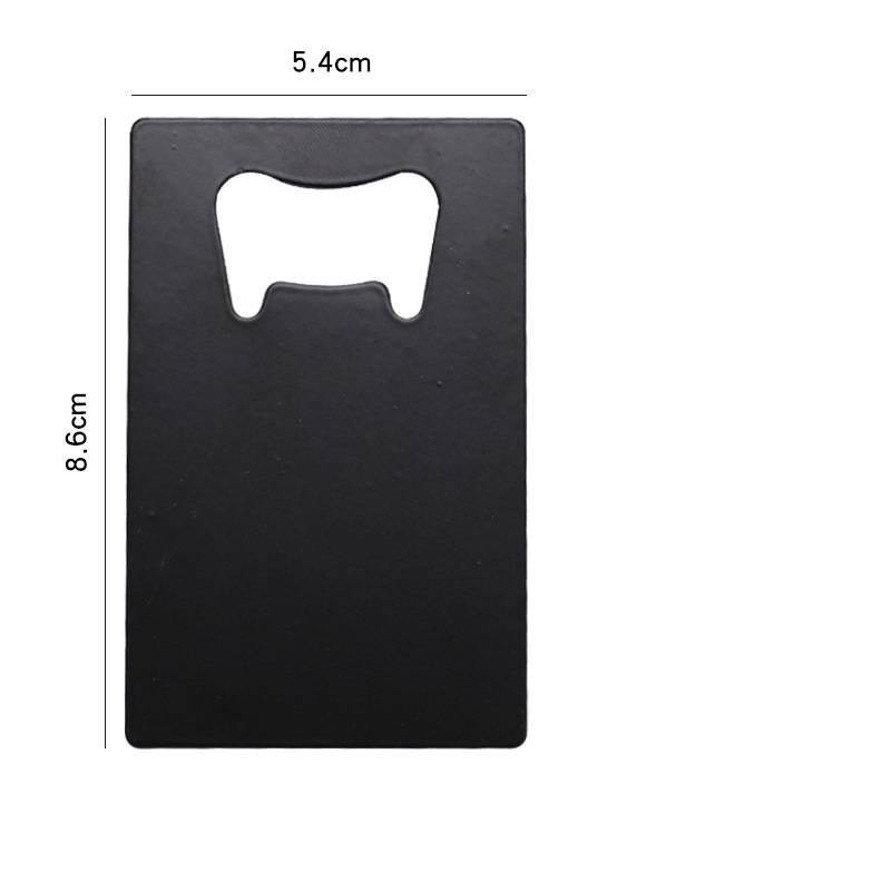 Творческая карта для покера, открывалка для пивных напитков, портативная нержавеющая сталь, барная утварь, штопор для бара, кухонные принадлежности для бара