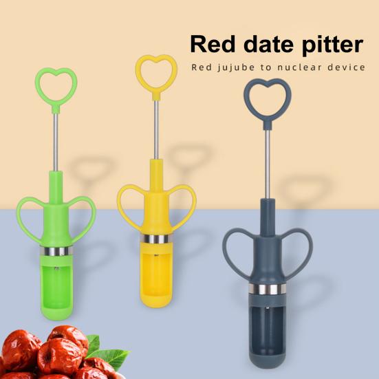 1/2 шт., инструмент для удаления косточек из нержавеющей стали для вишневых и оливковых косточек для легкого удаления косточек, многофункциональный инструмент для удаления фруктовых камней