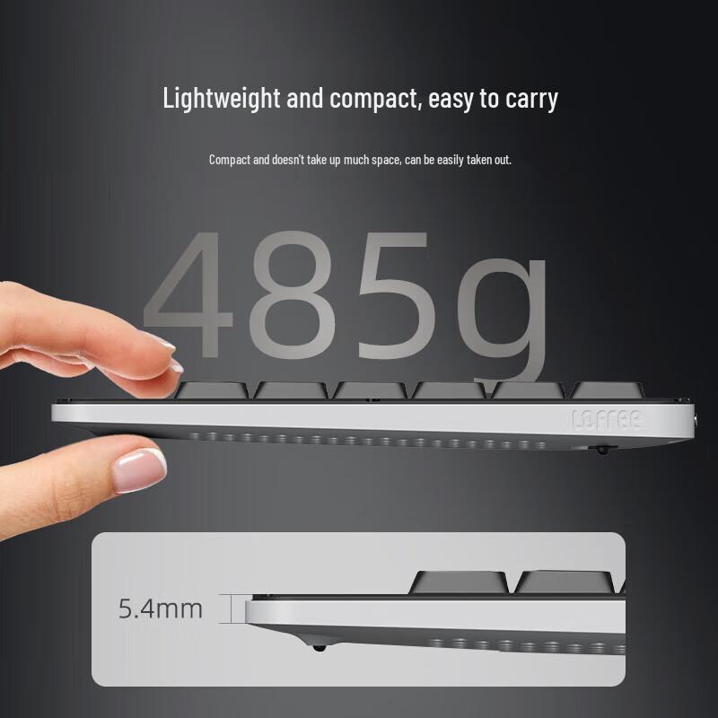 LOFREE EDGE84 Low-Profile Dual-Mode Mechanical Keyboard