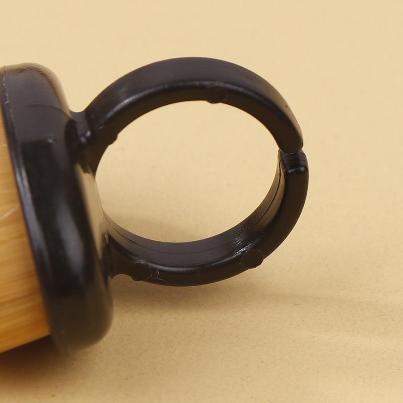 Кисть для ногтей с пряжкой, овальная гелевая пылевая очистка, кольцевая кисть для макияжа, маникюрные инструменты