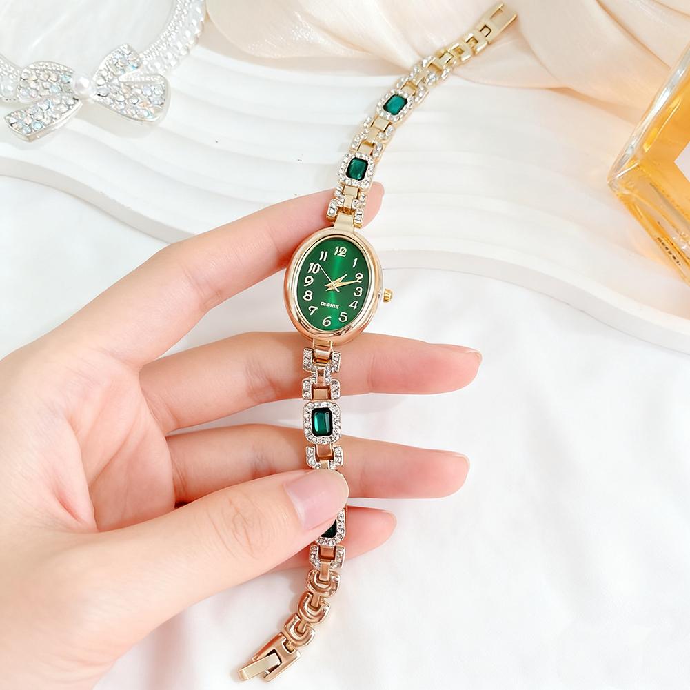 Women's Quartz-Watch,Fashion Crystals Inlaid Wrist Watch,Best-Seller Ladies Bracelet Watch For Romantic Dates & Anniversaries