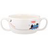 Thomas the Tank Engine" Track-Shaped Bullion (Two-Handled Soup Cup) 210ml Children's Tableware White 662116
