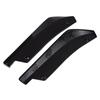 1 Pair Carbon Fiber Winglets Side Skirt Extension Car Front Rear Bumper Strip Lip Spoiler Diffuser Splitter Scratch Protector