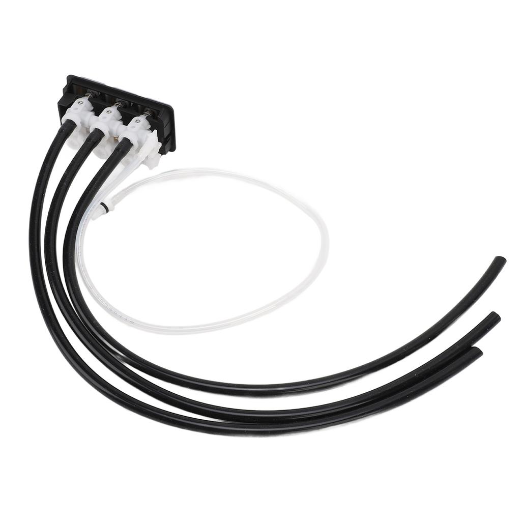 Truck Seat Lumbar Adjustment Valve 29074‑02 3 Button Seat Lumbar Adjustment Support Valve with 350mm Hose Replacement