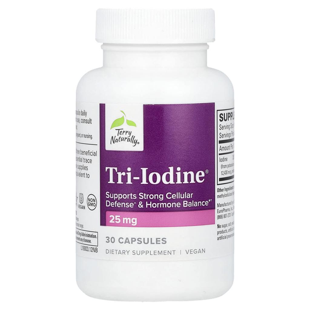 Tri-Iodine®, 25Mg, 30 Capsules