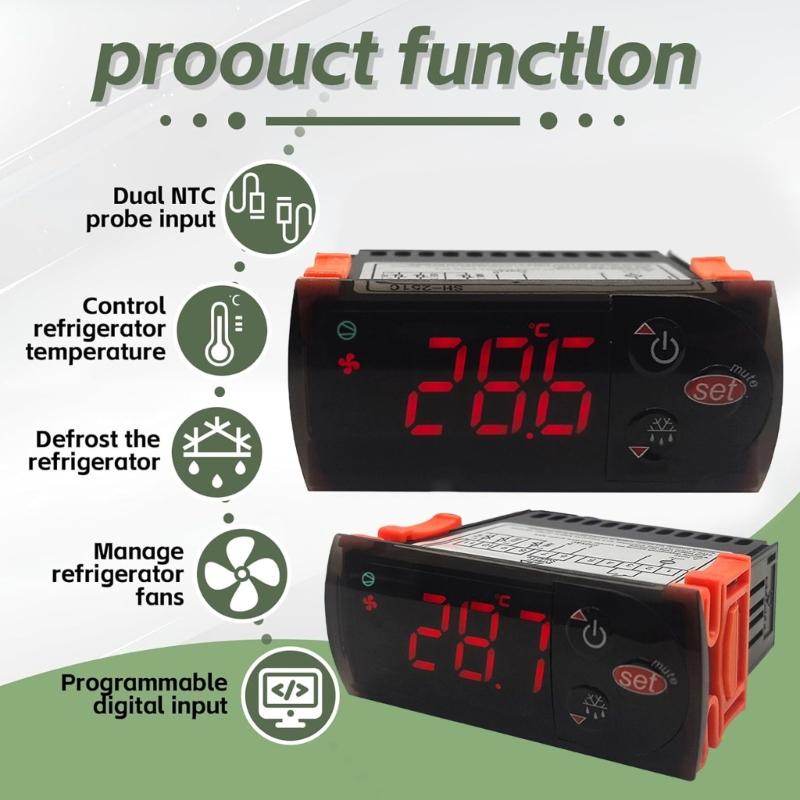 Sensor Thermostat for Upright Freezers Glass Door Merchandisers and Countertop Unit