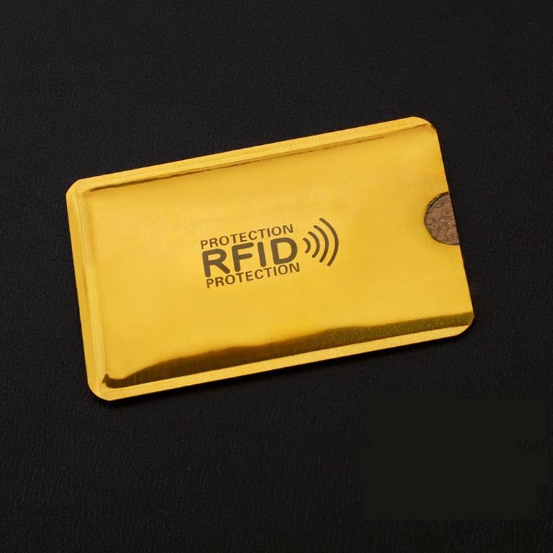Кража идентификационной информации RFID экранирование защитный чехол защитная крышка карты безопасности