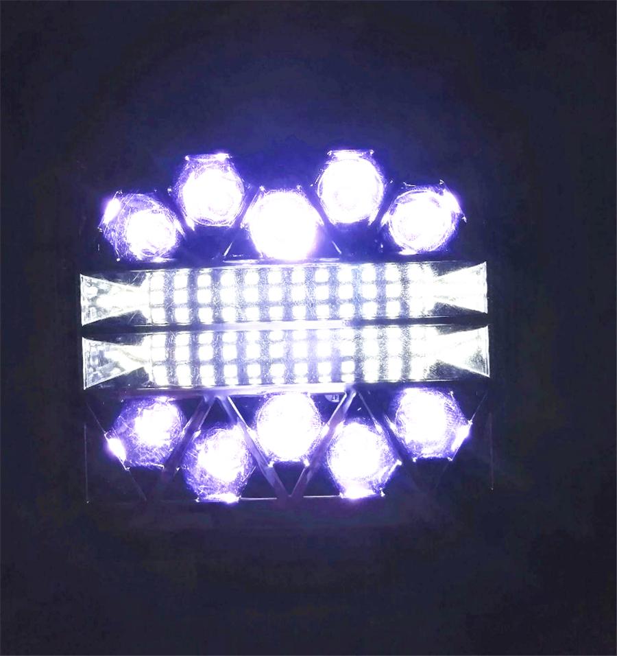 2 шт. 340 Вт 6500K 34000 лм светодиодная рабочая фара-балка заливающего и точечного света для бездорожья 4WD внедорожника, фара для вождения, противотуманная фара