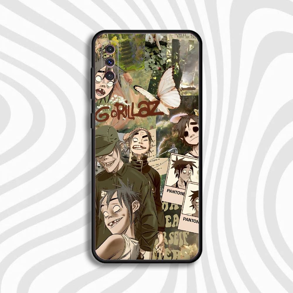 G-Gorillaz 2-D Murdoc Noodle Phone Case For Samsung S10,S21,FE,S21,Note 20,S26,S25,S24,S23,Ultra,S9,S22,Plus Silicone Black Case