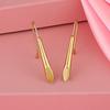 Estele Gold Plated Wand Drop Earrings for Girls and Women