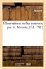 Книга Observations Sur Les Insenses, Par M. Mourre,