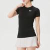 Under Armour Облегающая дышащая быстросохнущая тренировочная футболка для йоги женские топы 1365460-008