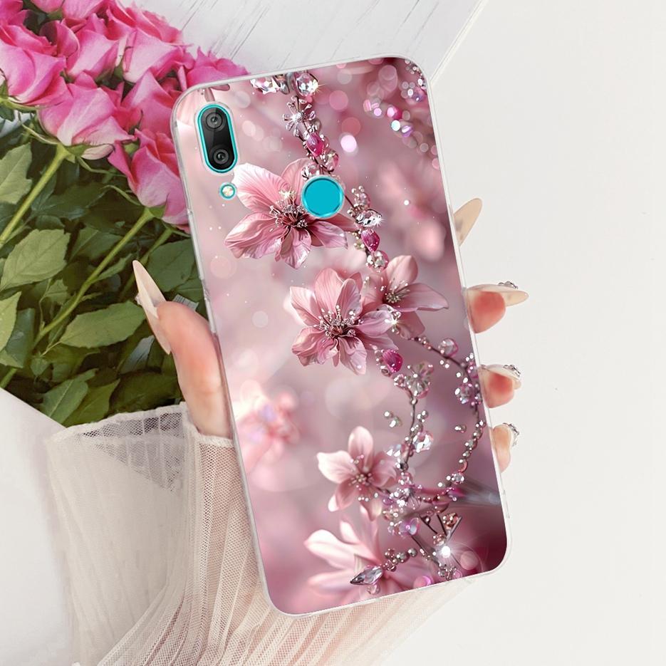 Чехол для Huawei Y7 Prime 2019 DUB-LX3 Милый Лев Модный Расписной Чехол Мягкий Тонкий Чехол для Телефона для Huawei Y7 Pro 2019 Y 7 2019