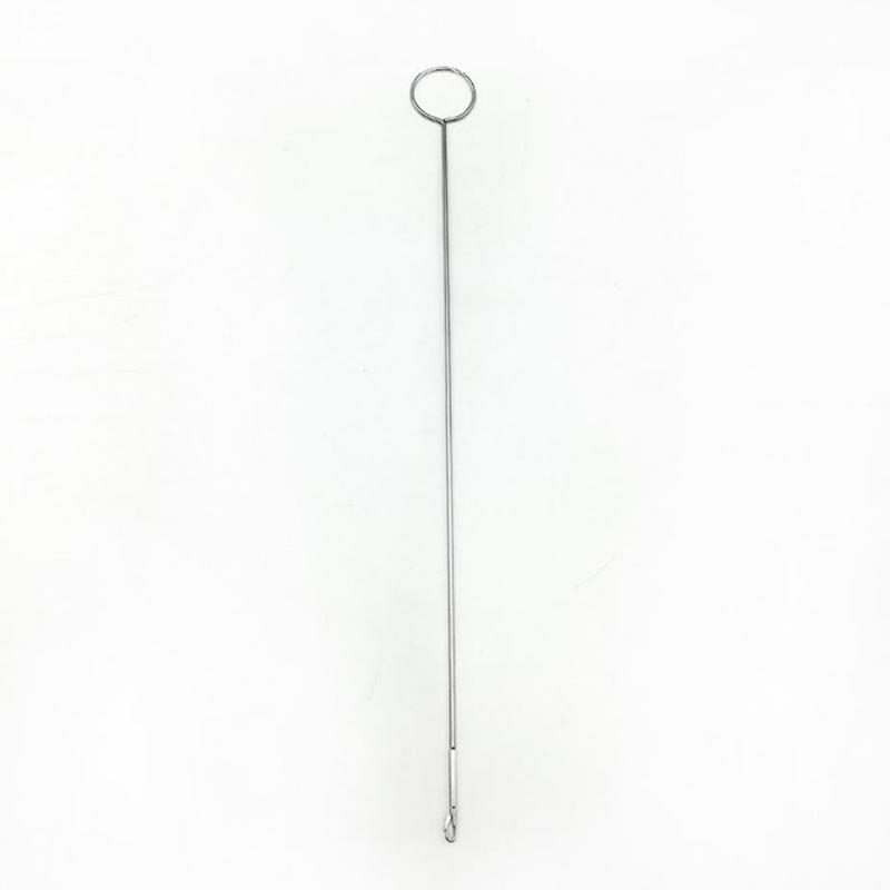 1Pcs Stainless Steel Sewing Loop Turner Hook Turning Fabric Tubes Strap Tool