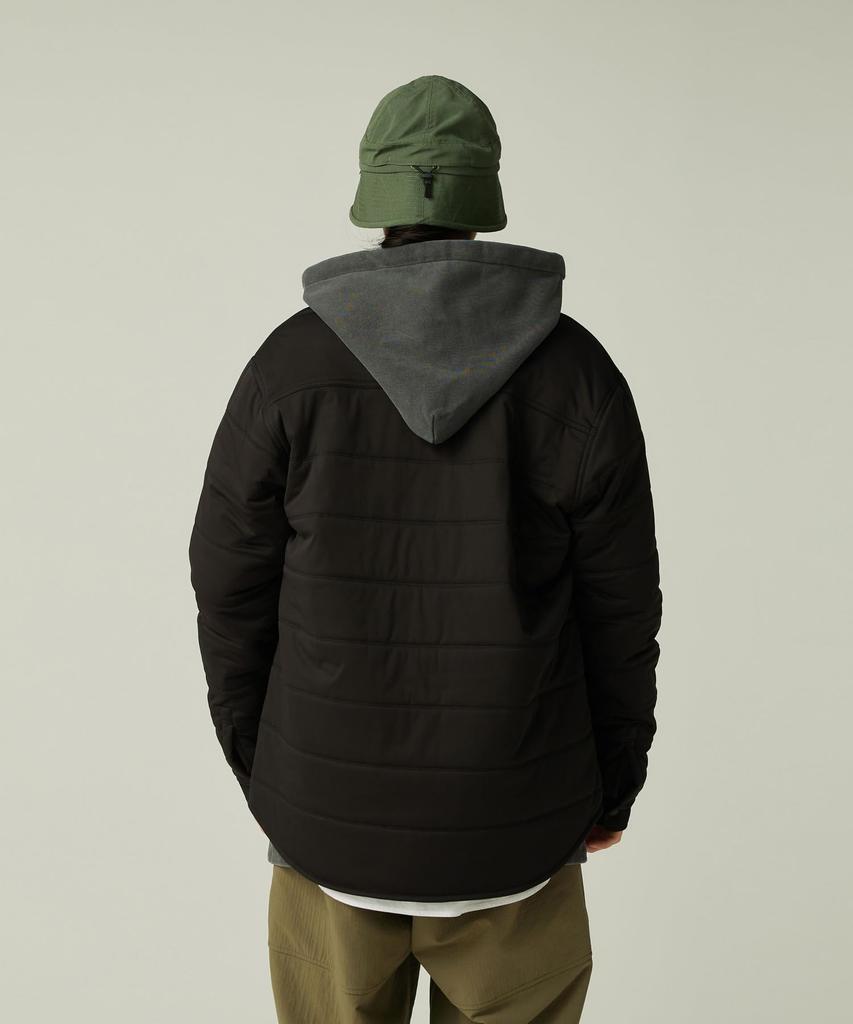 Snow Peak Flexible Insulated Shirt Long Size 2 SW-25AU003, Sleeve, Men's/Women's, Black,