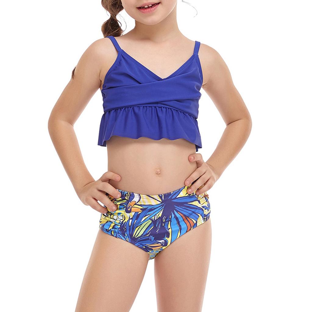 Летний слитный купальник для девочек - Купальники